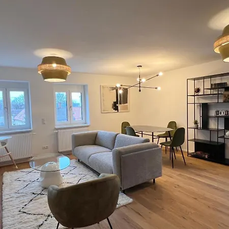 Helle & Stilvolle Stadtwohnung Apartment Augsburg